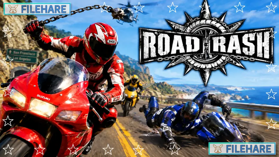 Road Rash PC Game Free Download for Windows 10/11/7/8