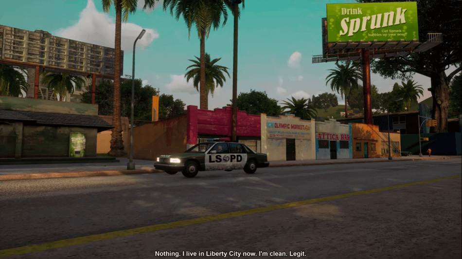 GTA San Andreas Remastered car