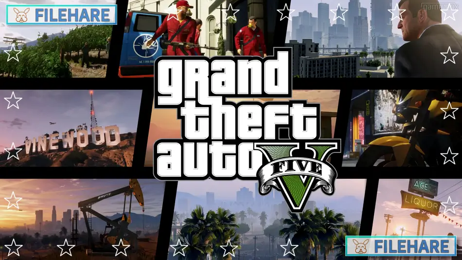 Grand Theft Auto V PC Game Download for Windows 10/11/8/7
