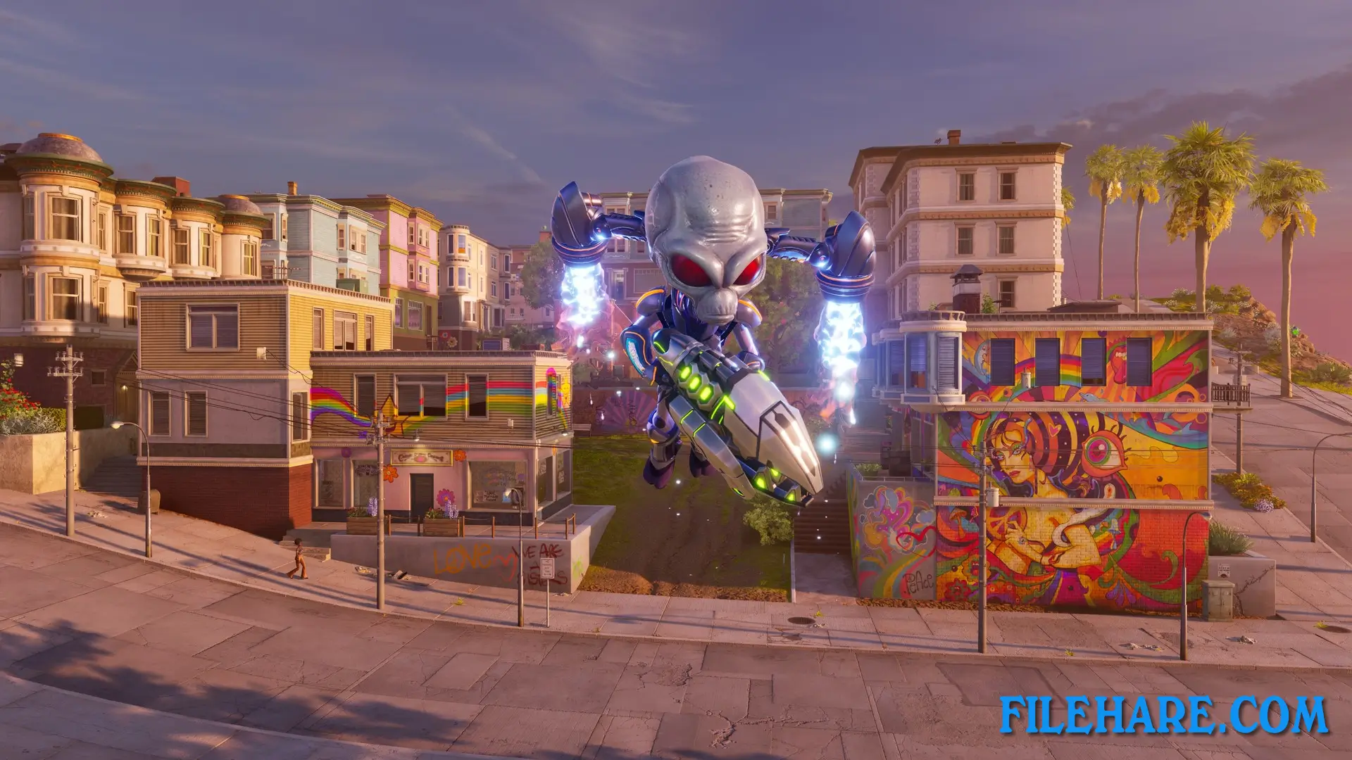 Destroy All Humans! 2: Reprobed PC Game Screenshot 3