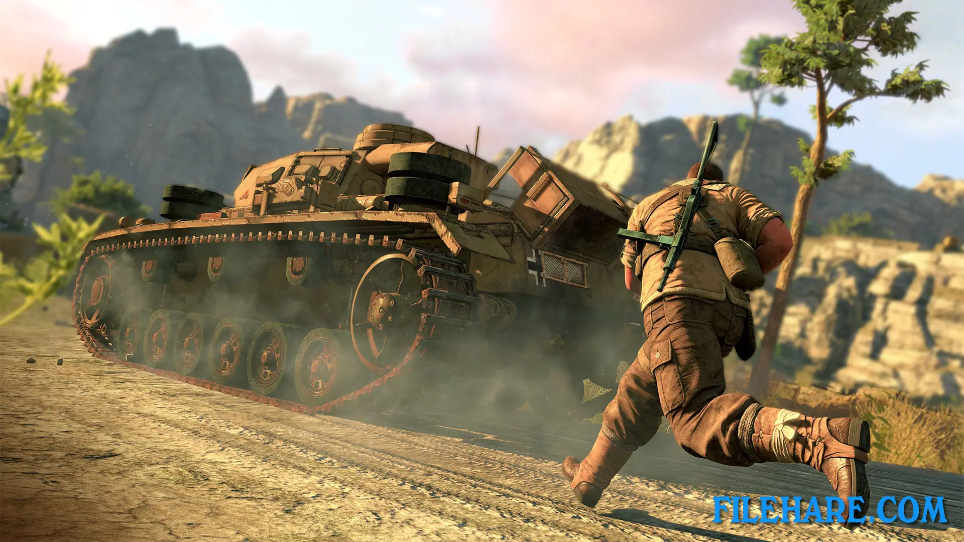 Sniper Elite 3 PC Game Screenshot 3