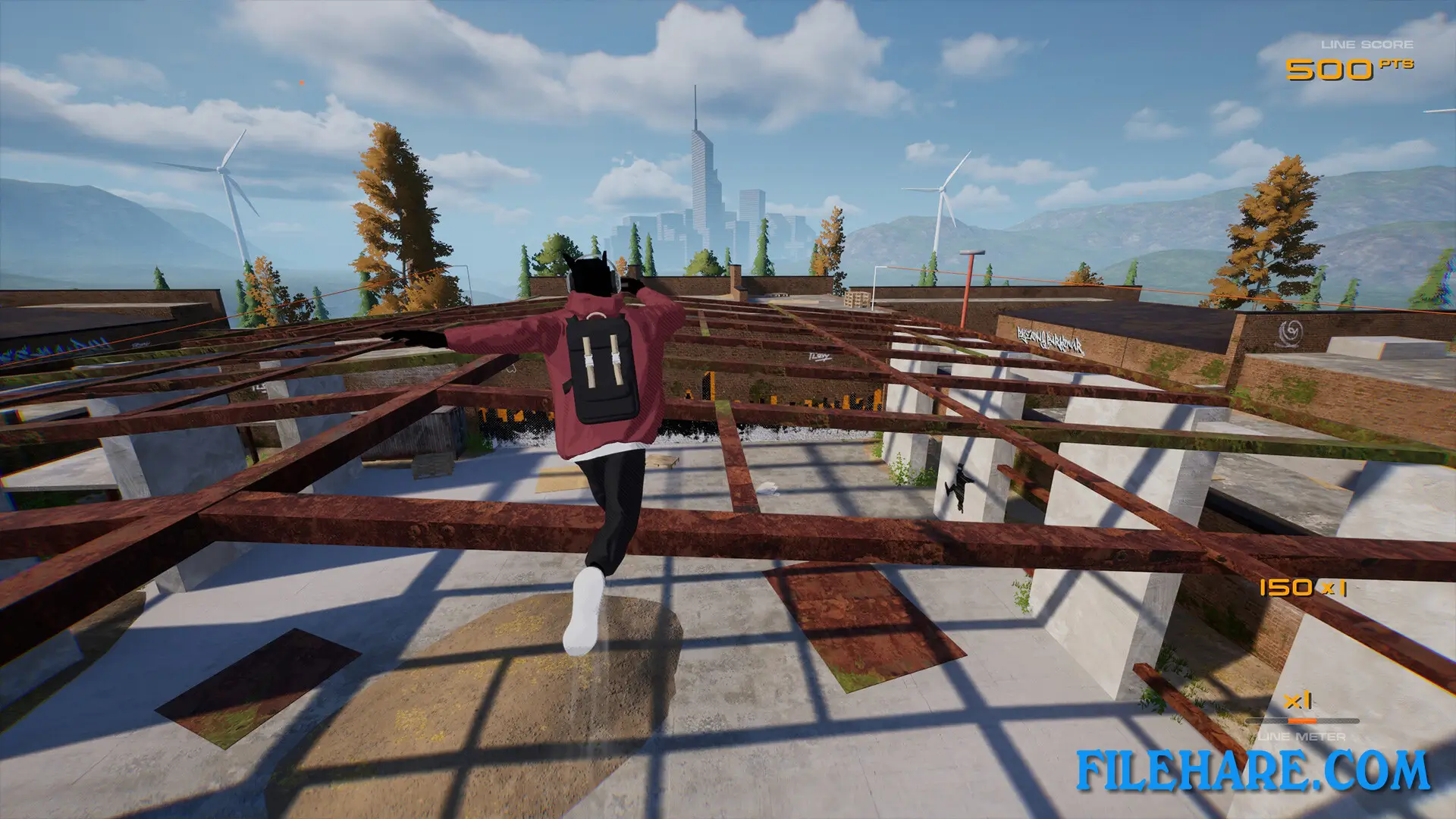 Rooftops & Alleys: The Parkour Game Screenshots 2