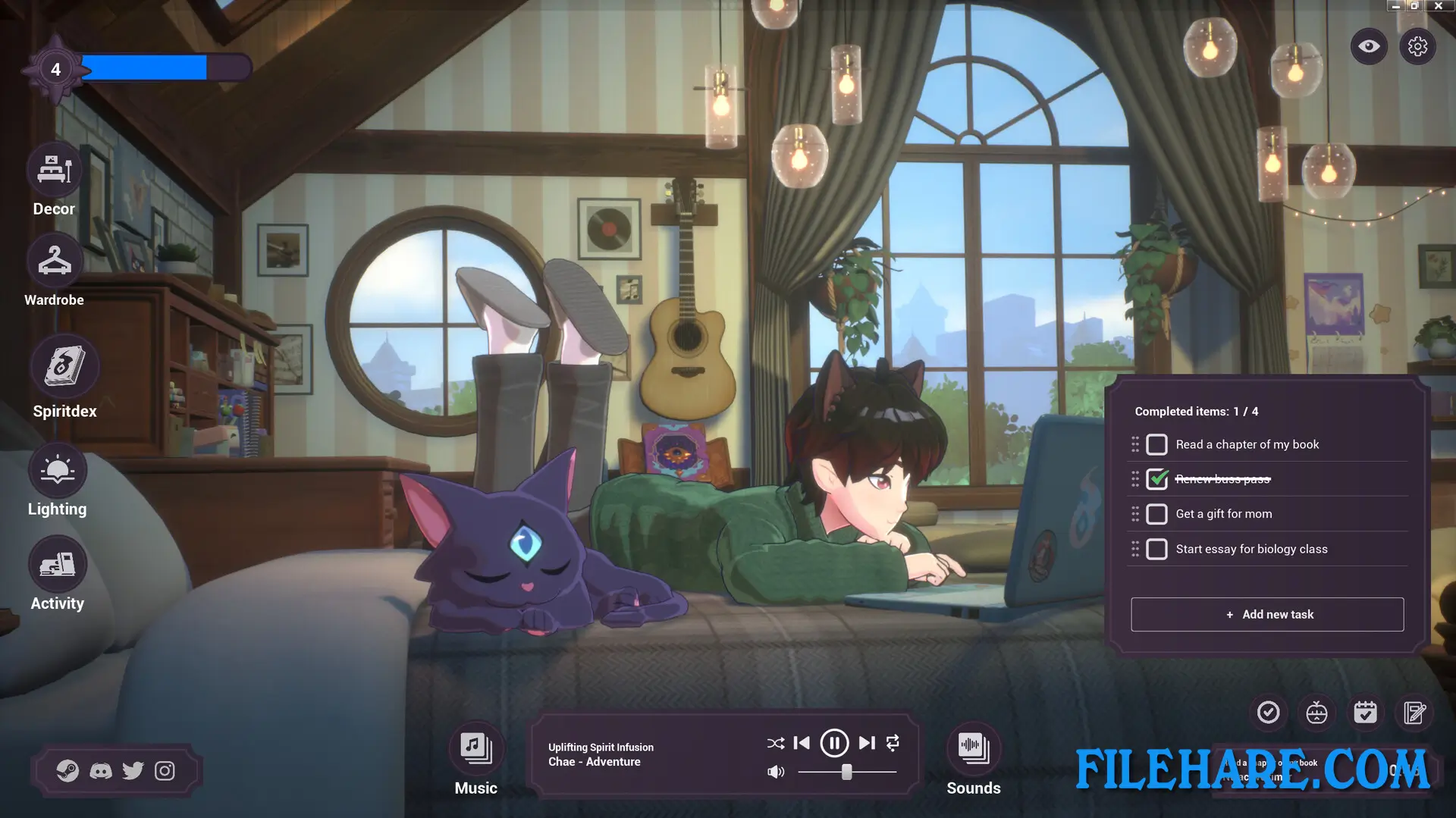 Spirit City: Lofi Sessions PC Game Screenshots 2