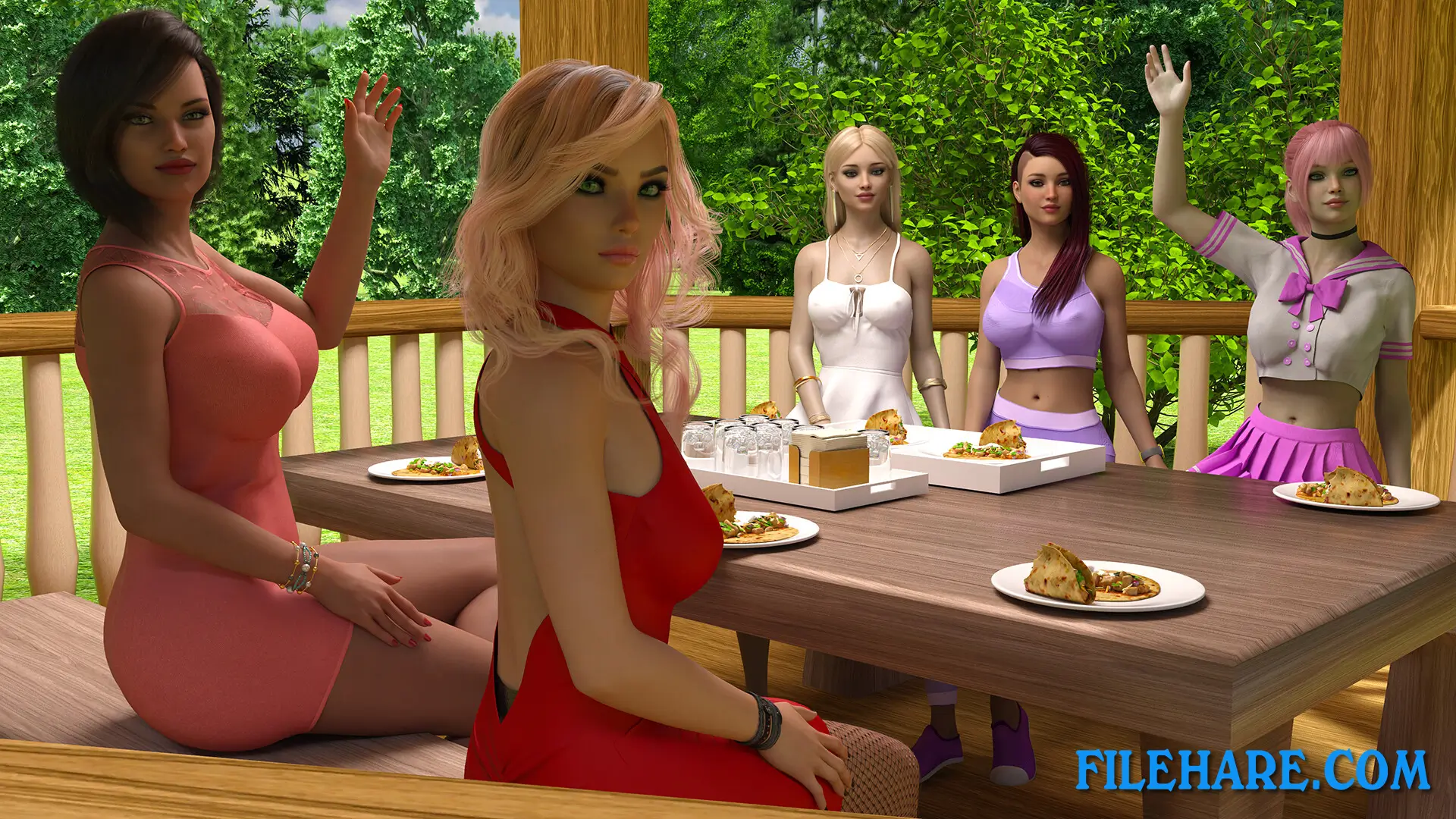 Helping the Hotties PC Game Screenshots 2