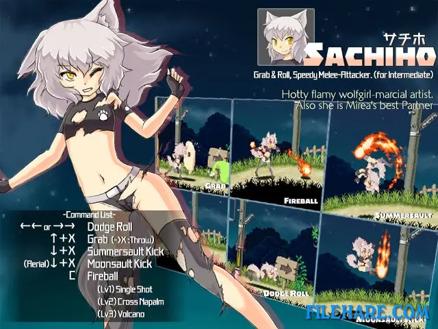 Echidna Wars DX PC Game Screenshots 2