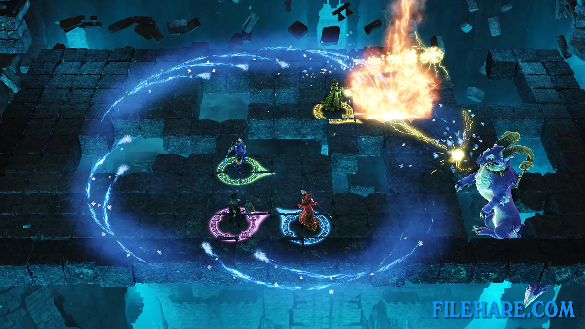 Nine Parchments PC Game Screenshots 2