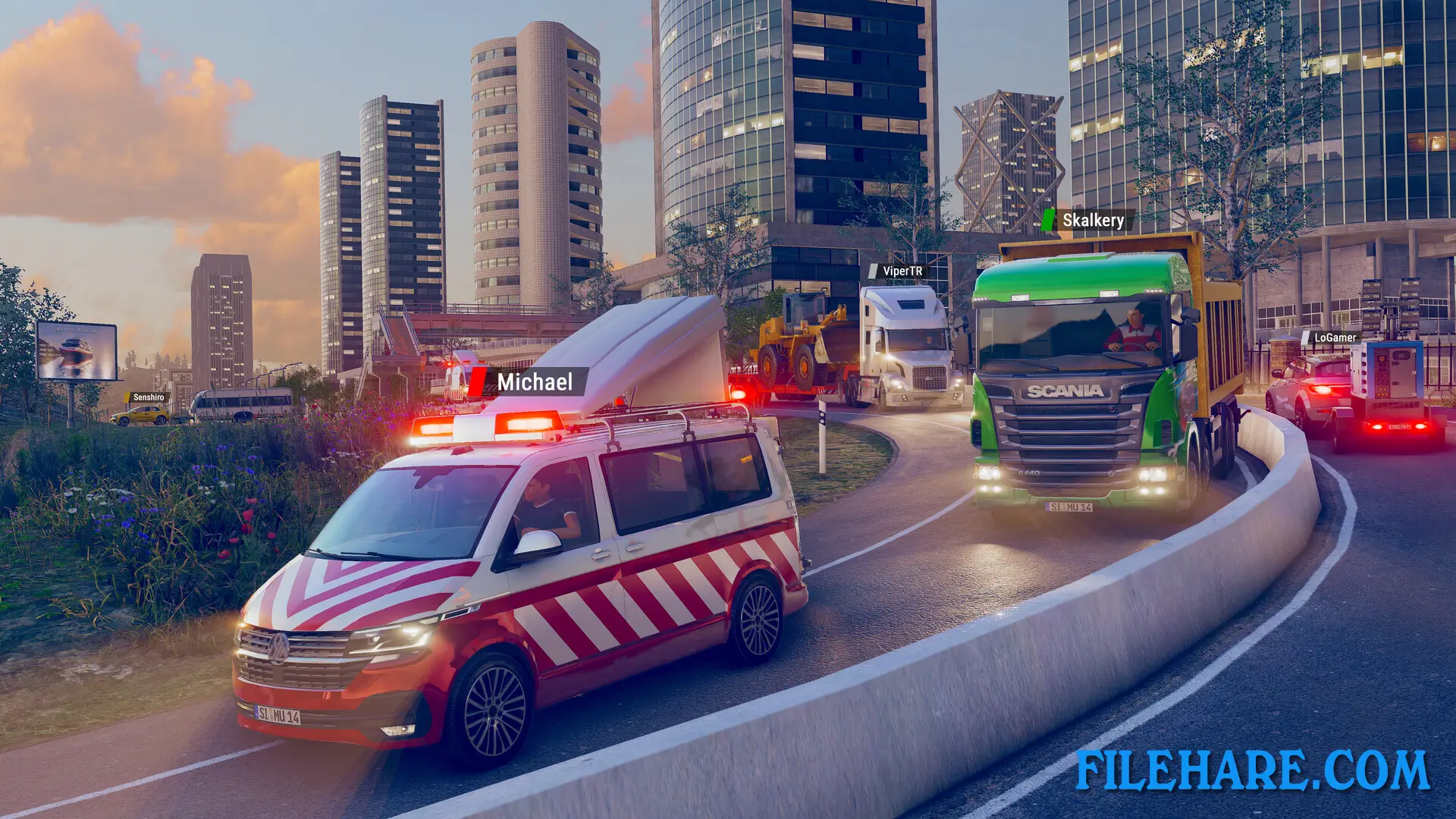 Truck & Logistics Simulator PC Game Screenshots 1