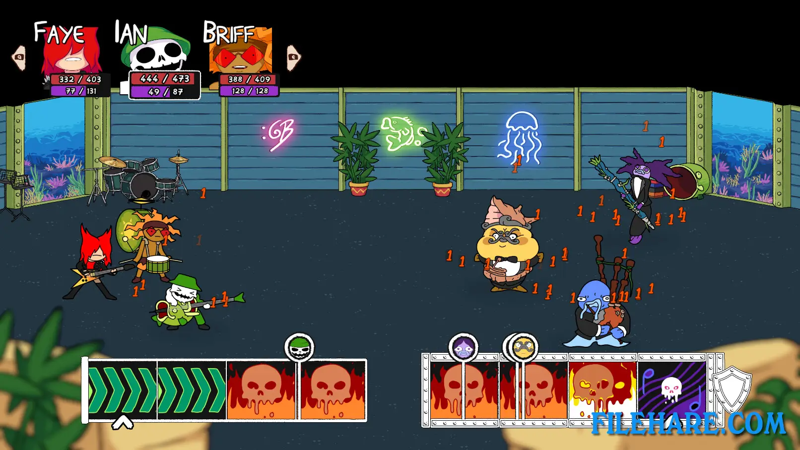 Deathbulge: Battle of the Bands PC Game Screenshots 1