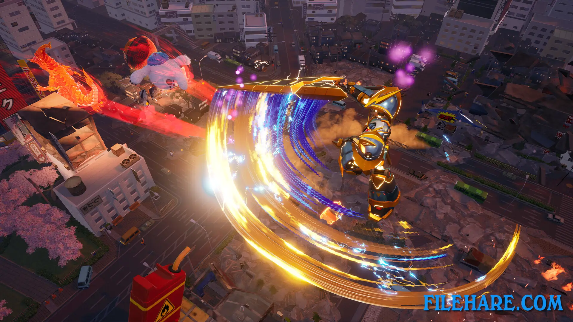 GigaBash PC Game Screenshots 1