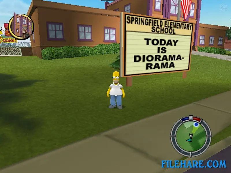 The Simpsons: Hit & Run PC Game Screenshots 2