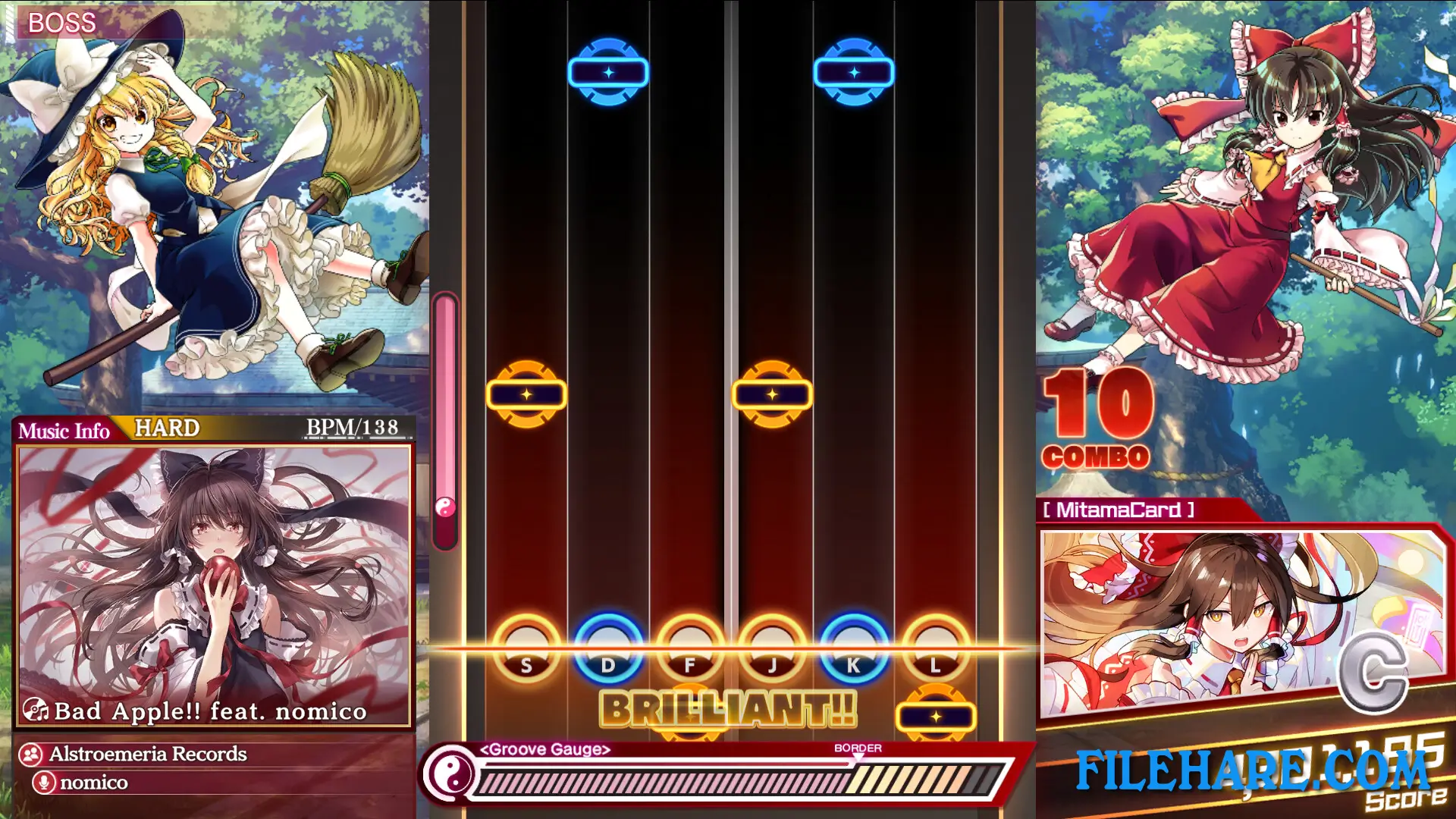 Touhou Danmaku Kagura Phantasia Lost - Digital Deluxe Edition PC Game Screenshots 1
