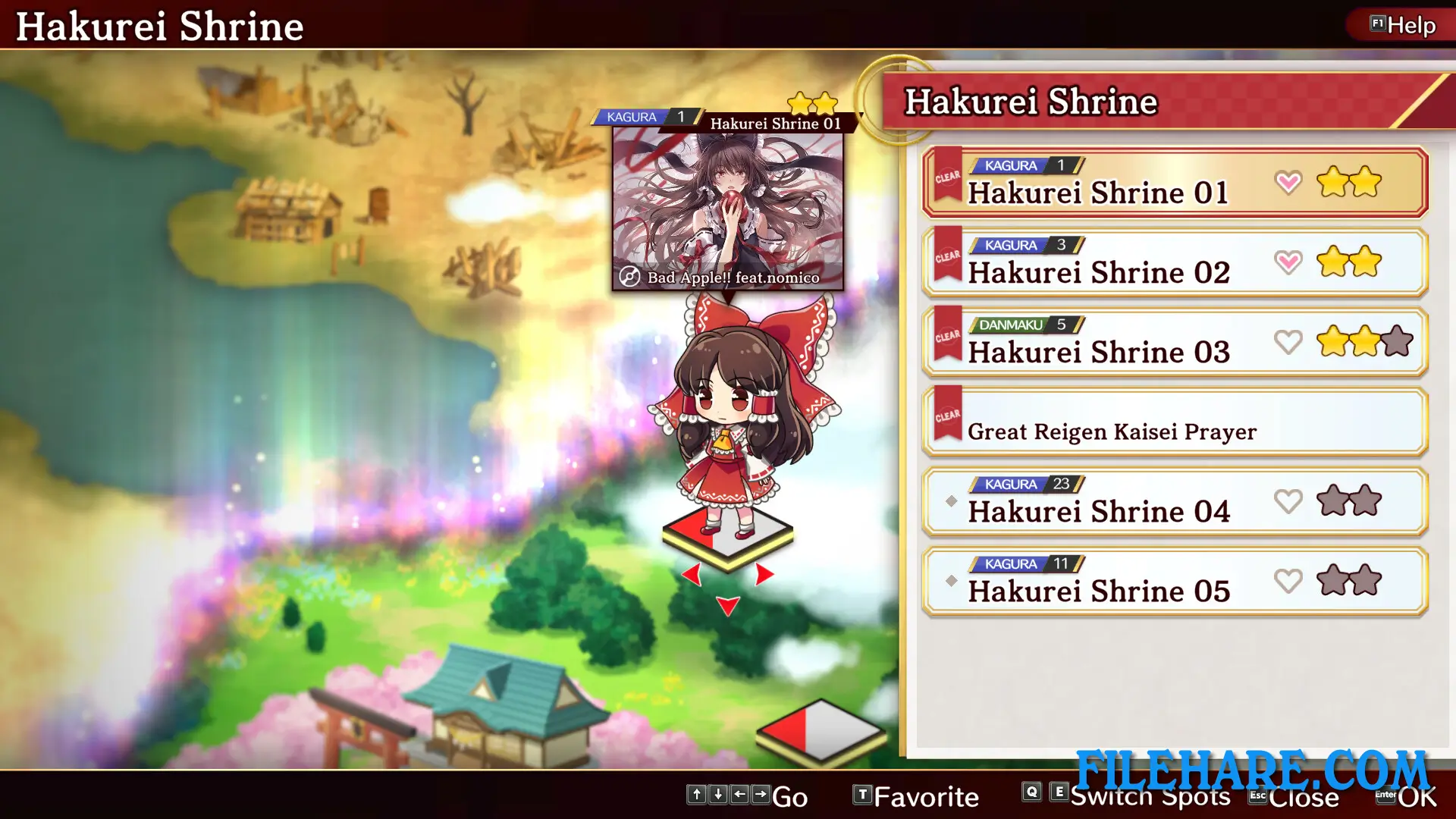 Touhou Danmaku Kagura Phantasia Lost - Digital Deluxe Edition PC Game Screenshots 3