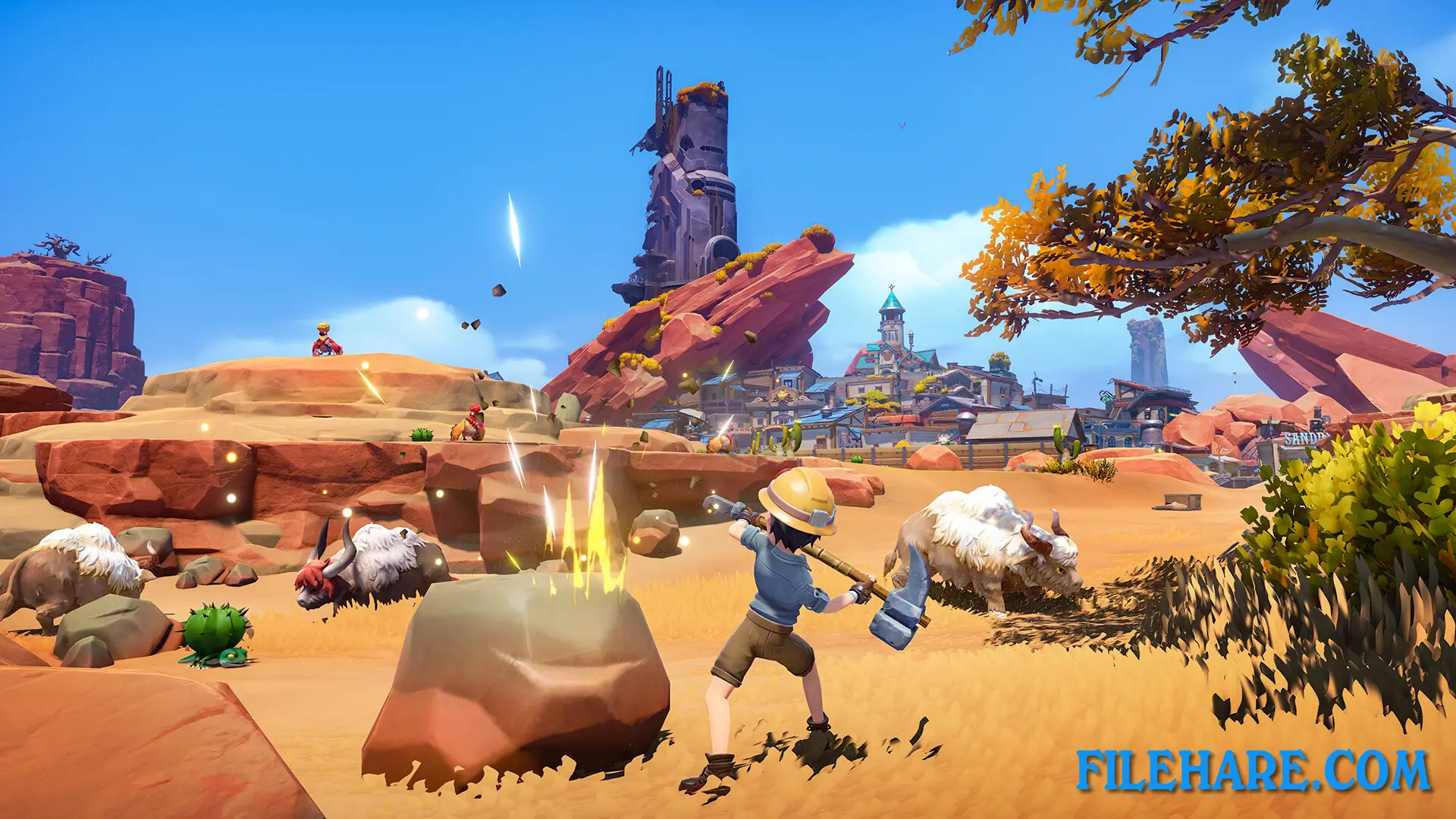 My Time at Sandrock PC Game Screenshots 1