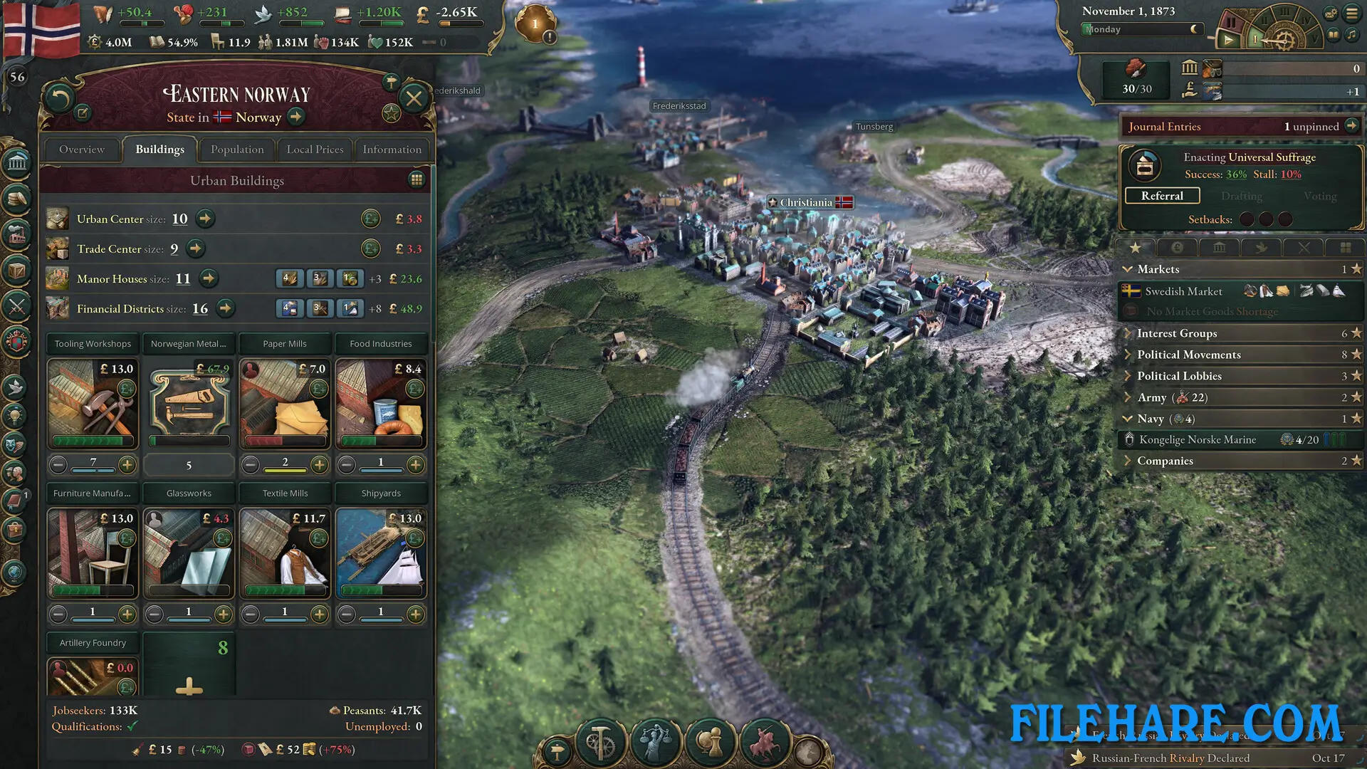 Victoria 3: The Grand Edition PC Game Screenshots 2