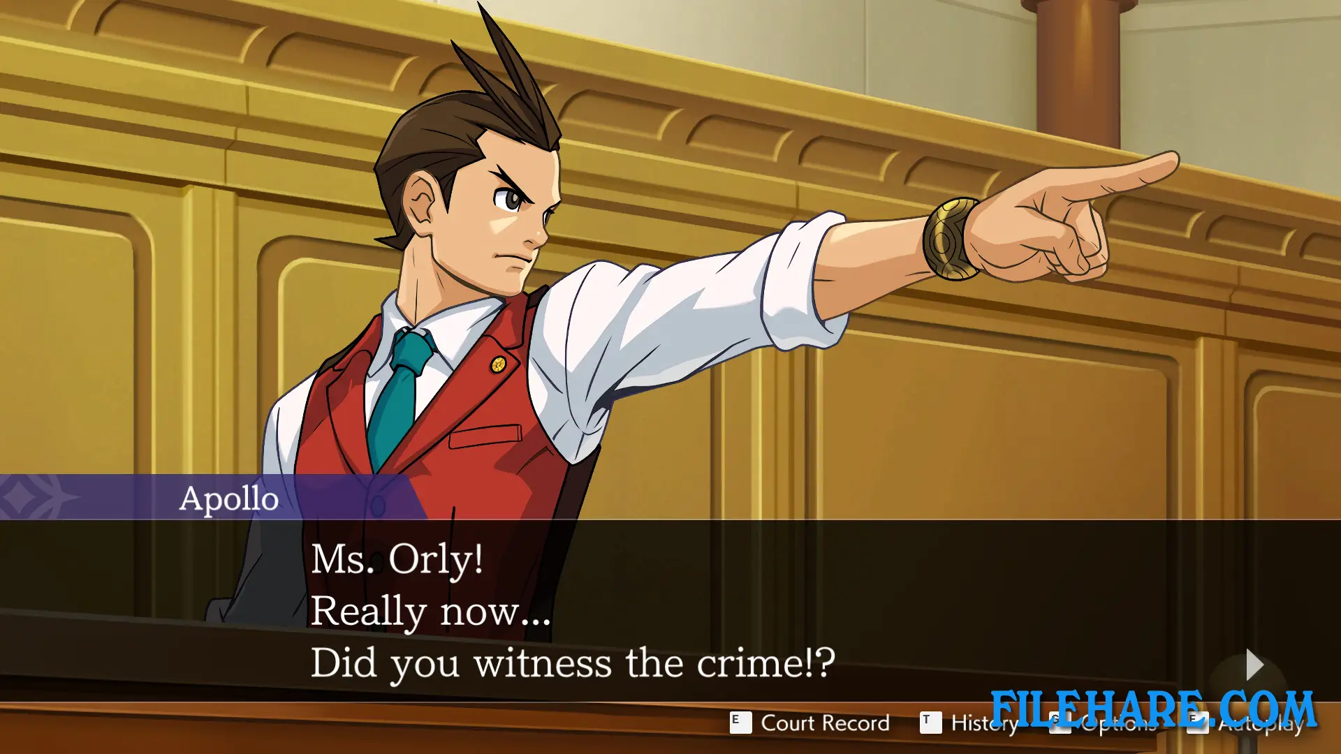 Apollo Justice: Ace Attorney Trilogy PC Game Screenshots 1