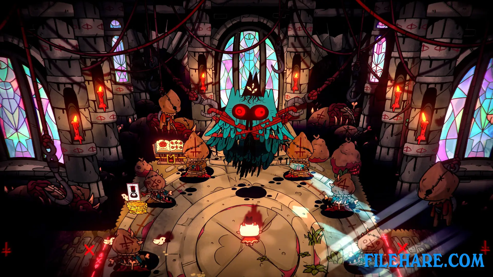 Cult of the Lamb: The One Who Waits Bundle PC Game Screenshots 1