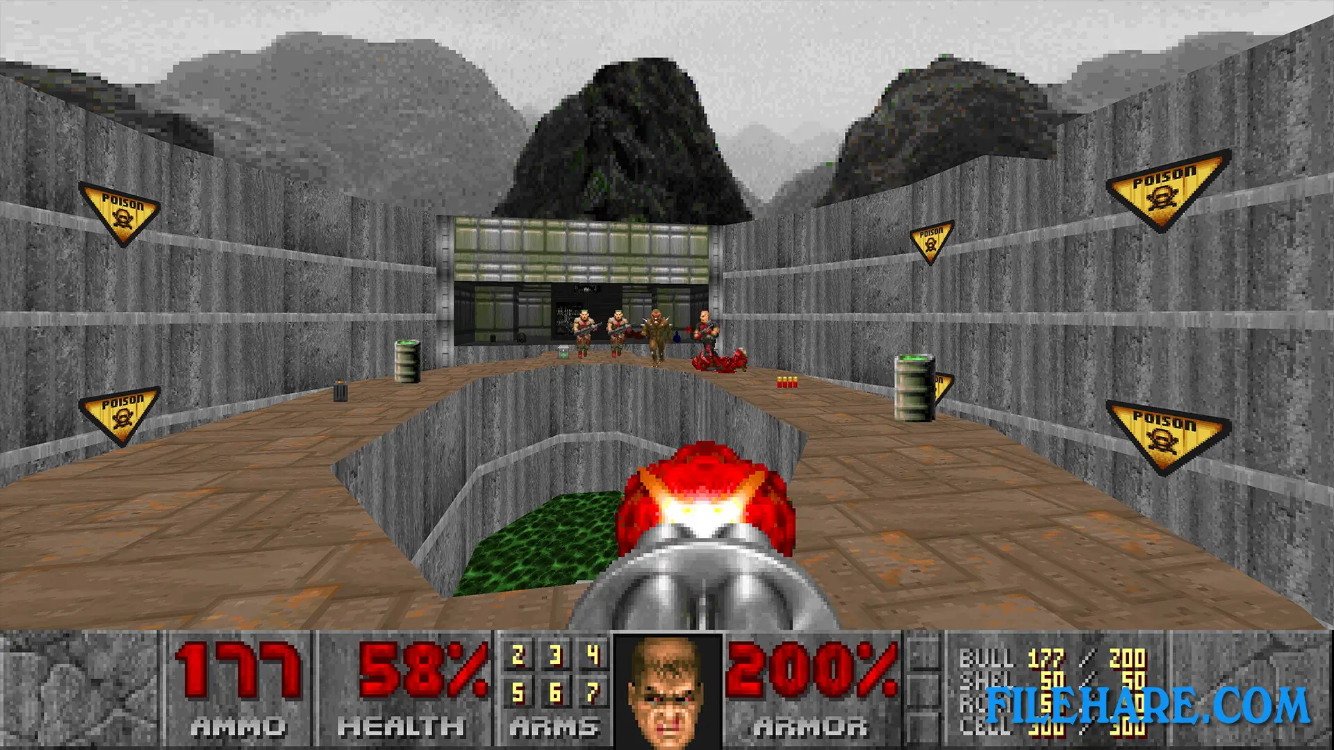DOOM + DOOM II PC Game Screenshots 2
