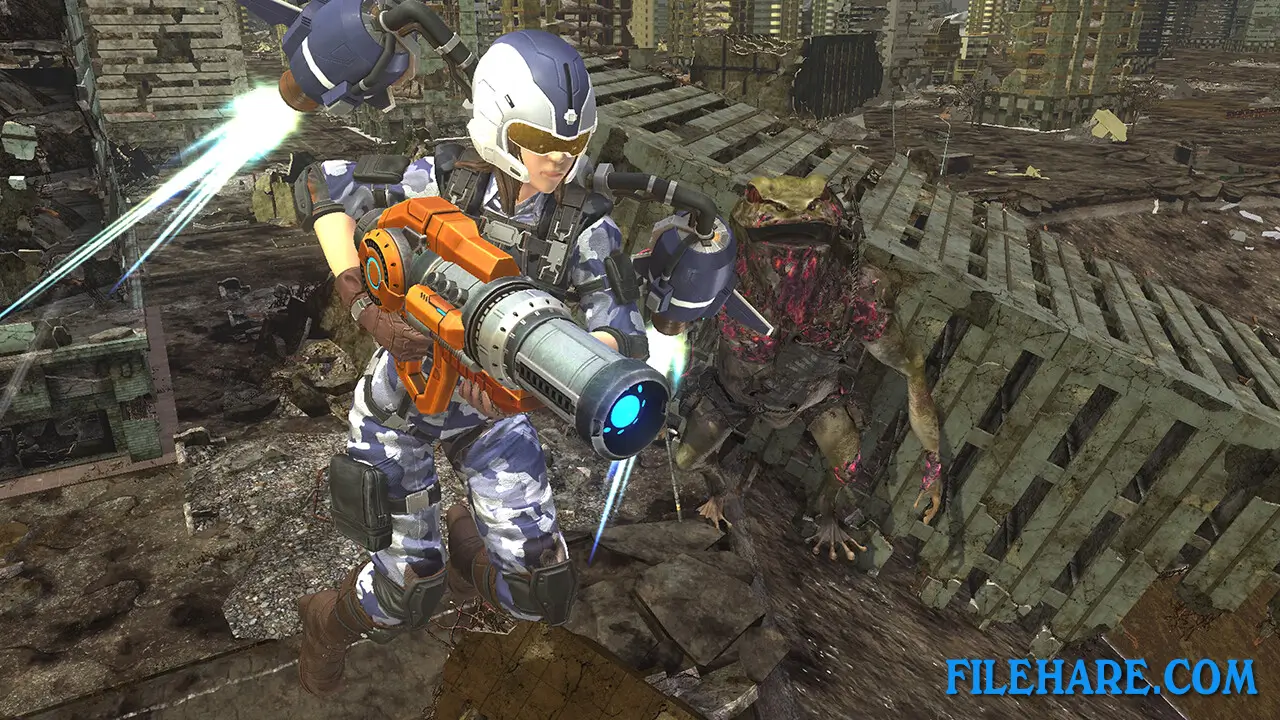 EARTH DEFENSE FORCE 6 PC Game Screenshots 2