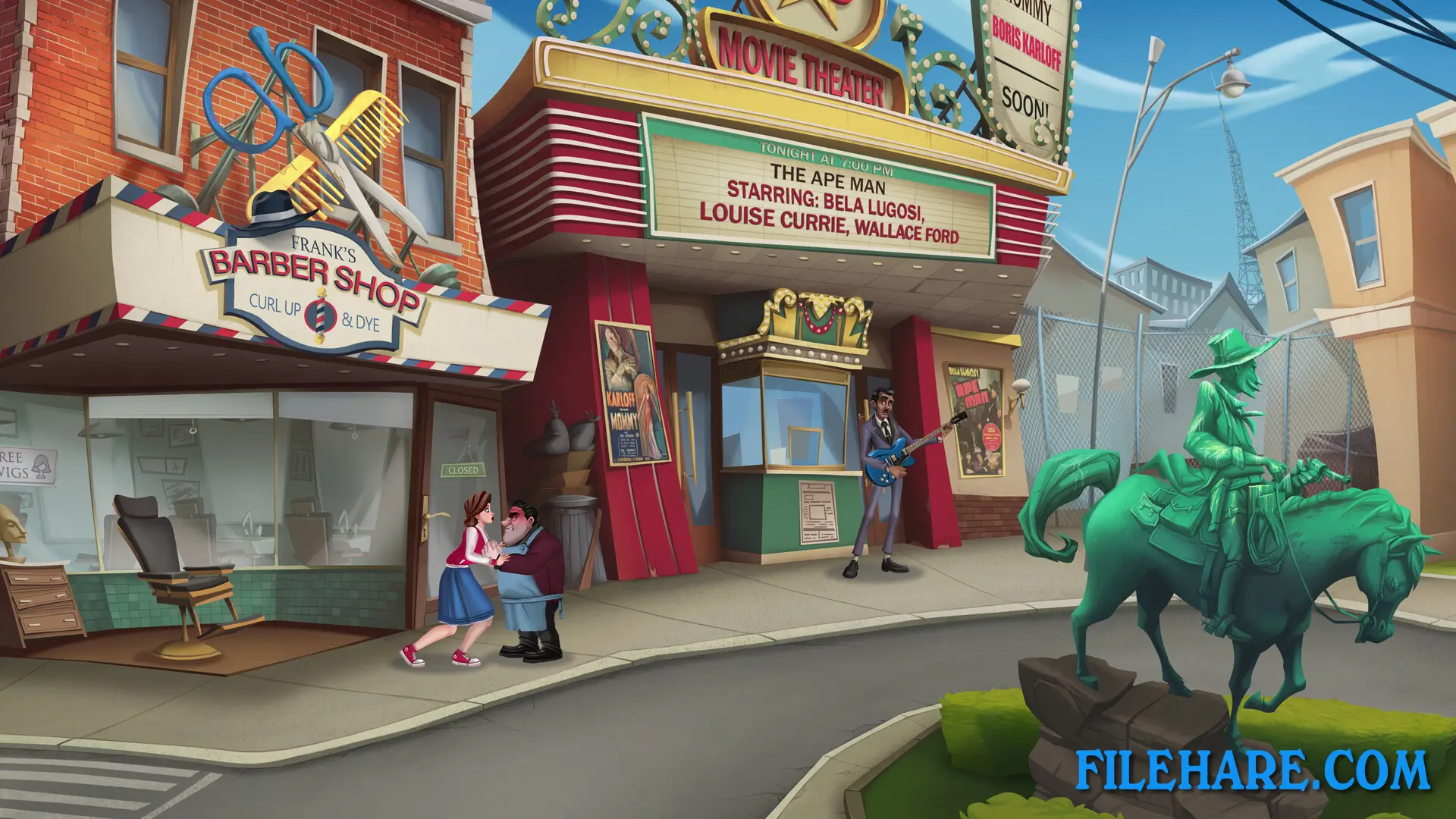 3 Minutes to Midnight - A Comedy Graphic Adventure PC Game Screenshots 2