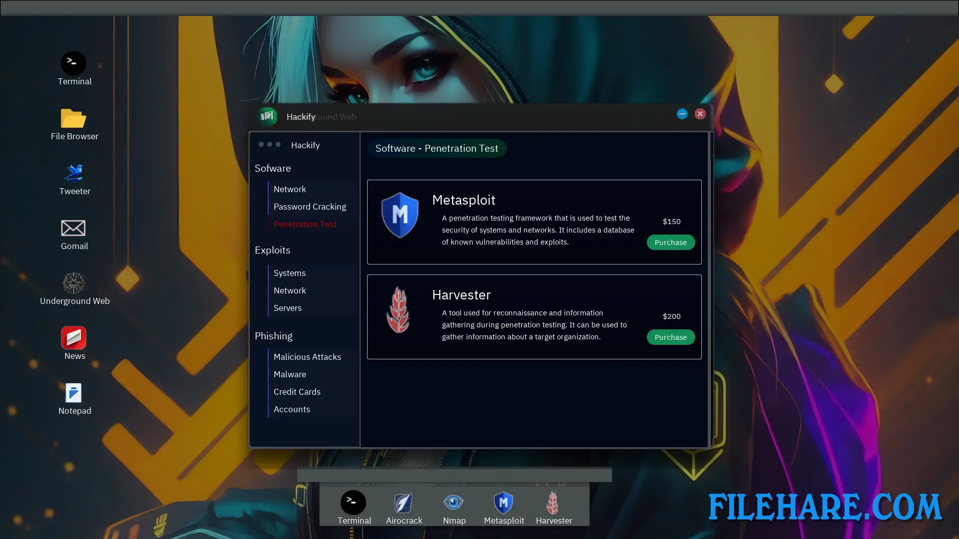 Anonymous Hacker Simulator PC Game Screenshots 3