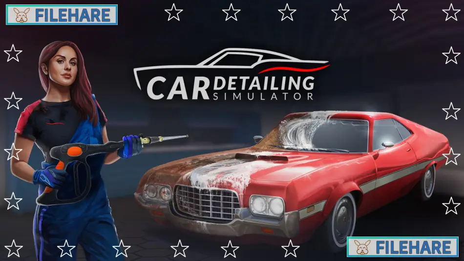 Car Detailing Simulator PC Game Download for Windows 10/11/7/8