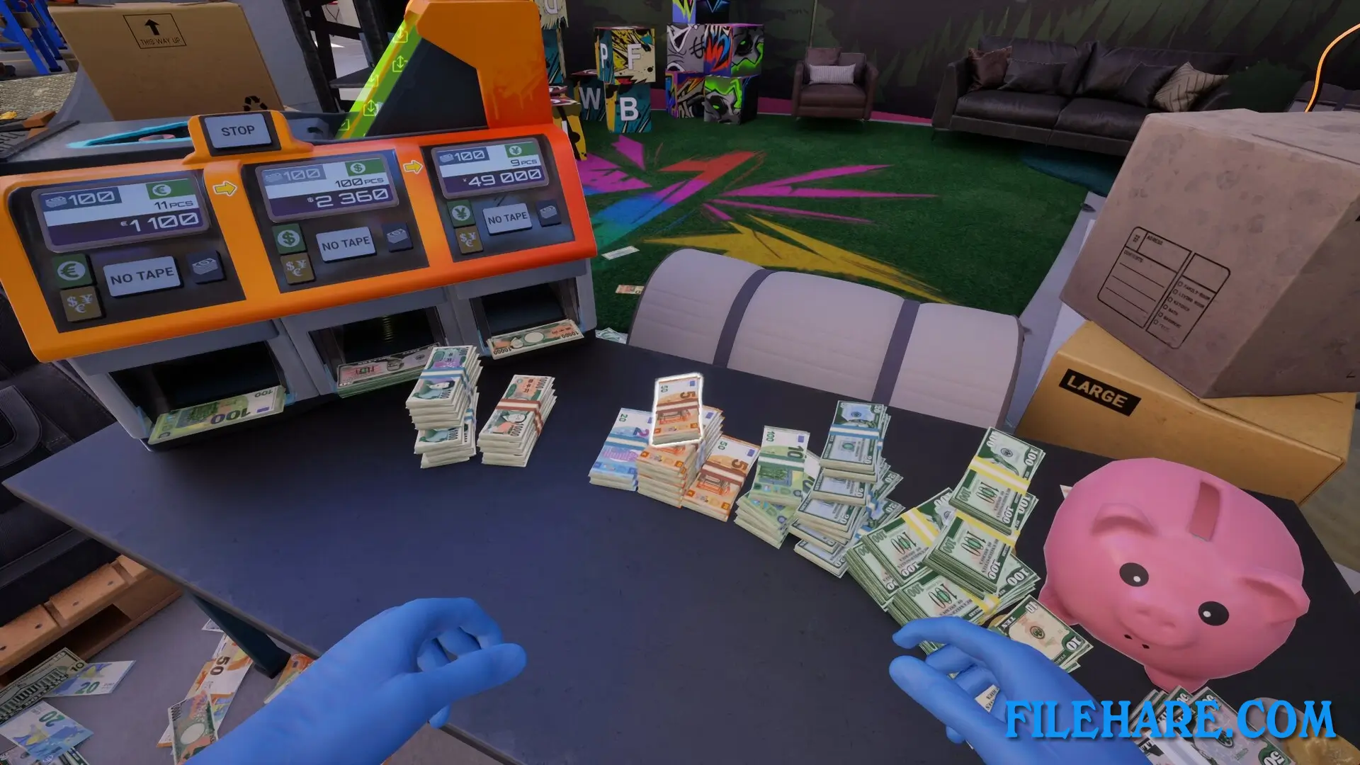 Cash Cleaner Simulator PC Game Screenshots 1