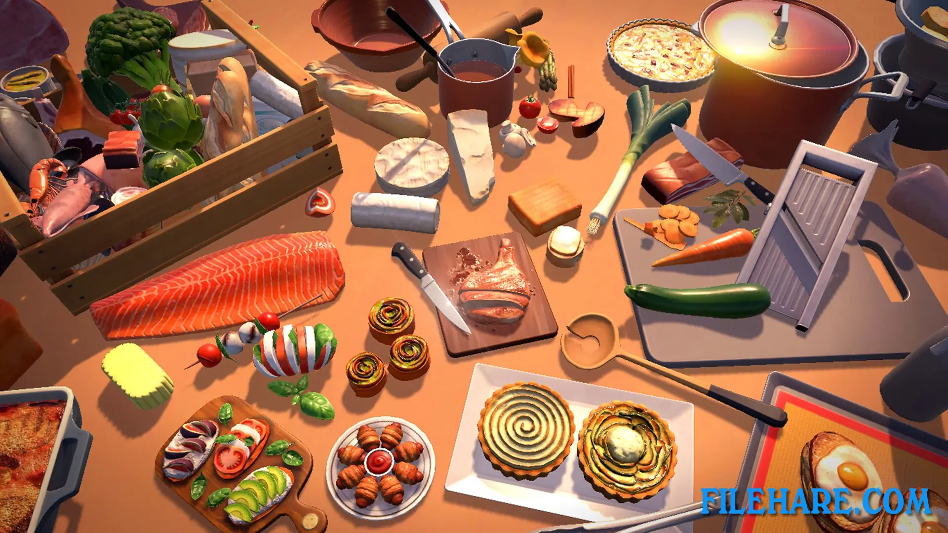 Chef Life: A Restaurant Simulator PC Game Screenshots 1