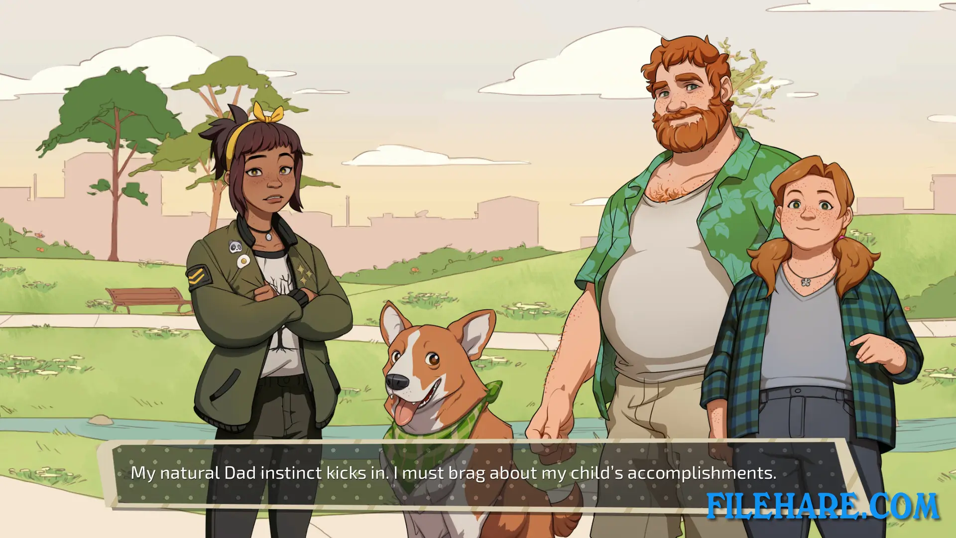 Dream Daddy A Dad Dating Simulator PC Game Screenshots 1