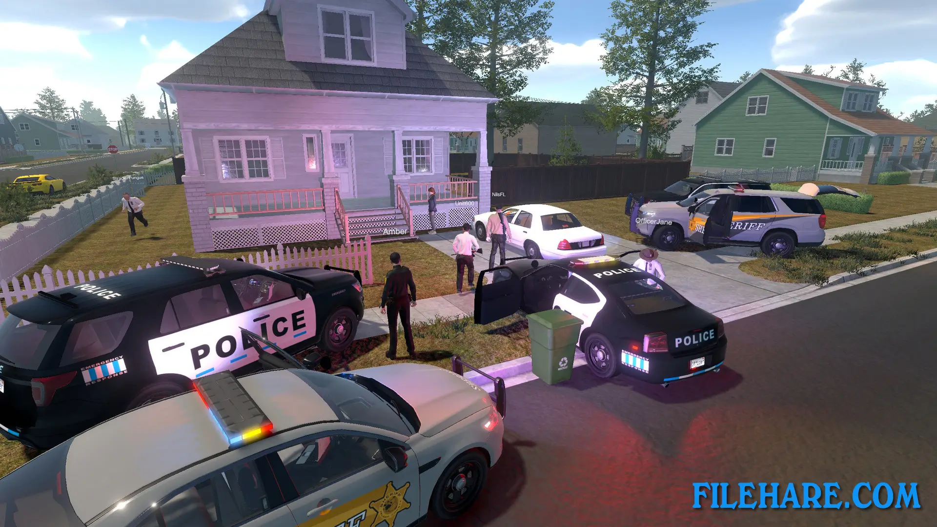 Flashing Lights - Police, Firefighting, Emergency Services (EMS) Simulator PC Game Screenshots 1
