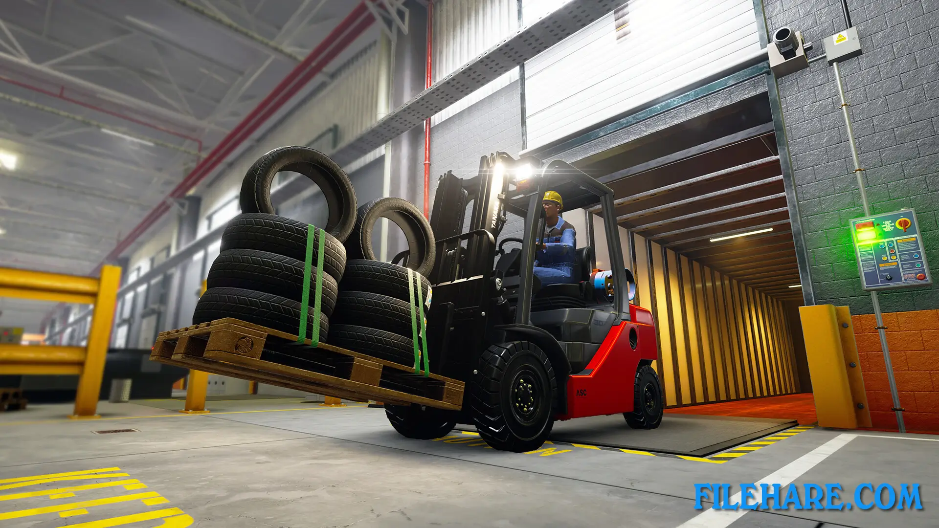 Forklift Simulator PC Game Screenshots 1