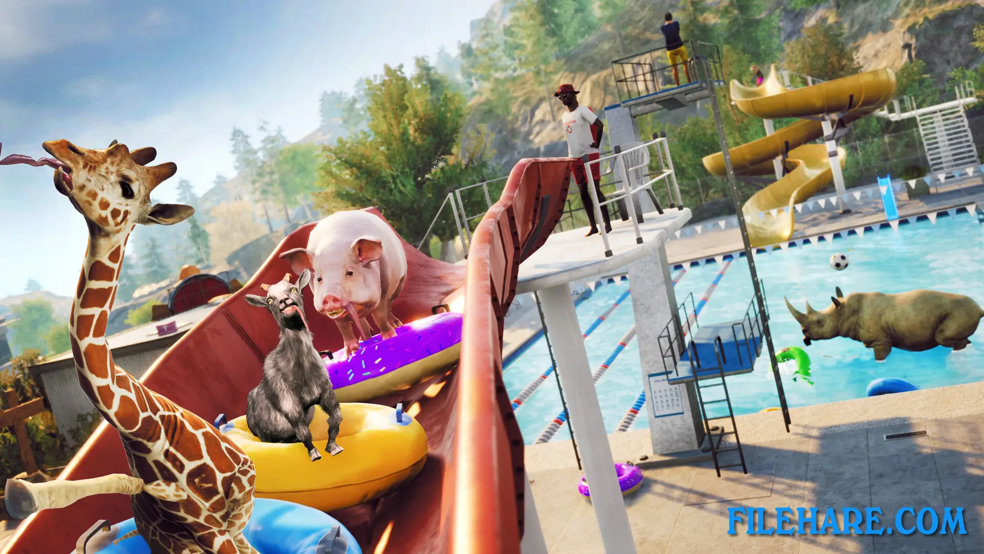 Goat Simulator 3 PC Game Screenshots 3