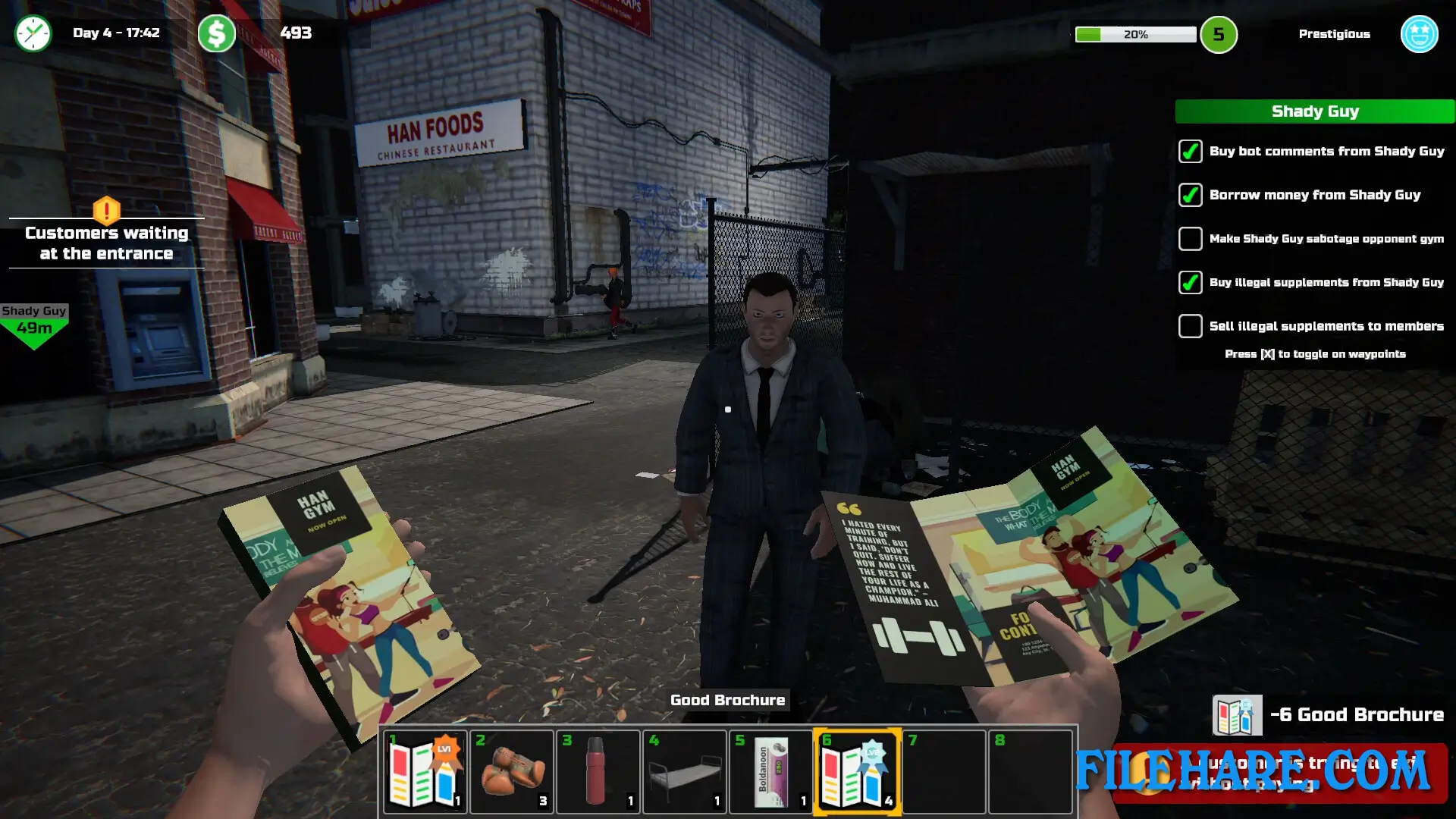 Gym Manager PC Game Screenshots 2