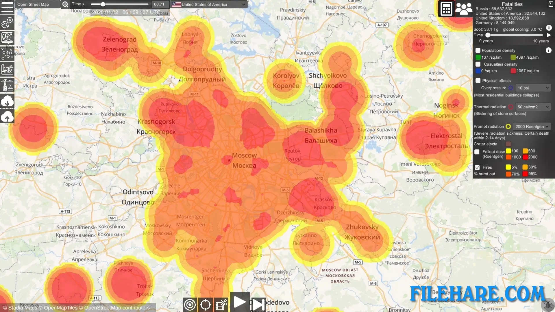 Nuclear War Simulator PC Game Screenshots 3