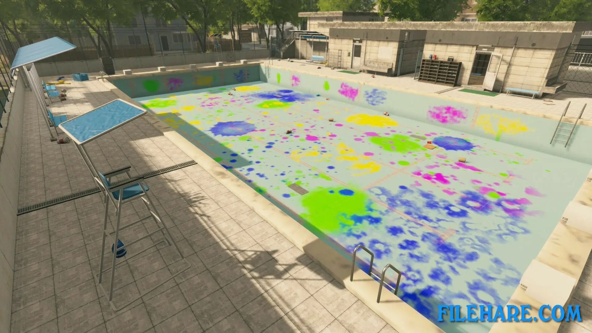 Pool Cleaning Simulator PC Game Screenshots 2