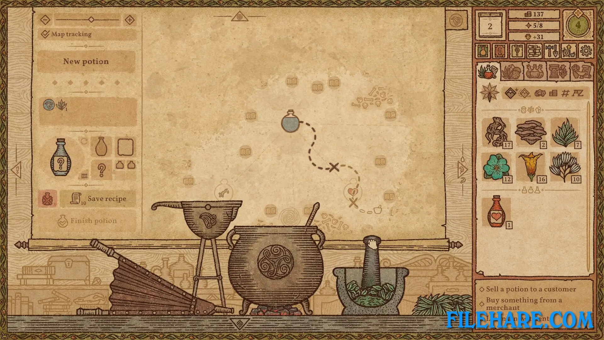 Potion Craft: Alchemist Simulator PC Game Screenshots 1