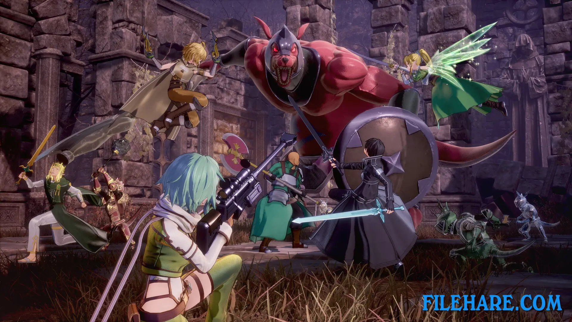 SWORD ART ONLINE Fractured Daydream - Deluxe Edition PC Game Screenshots 3