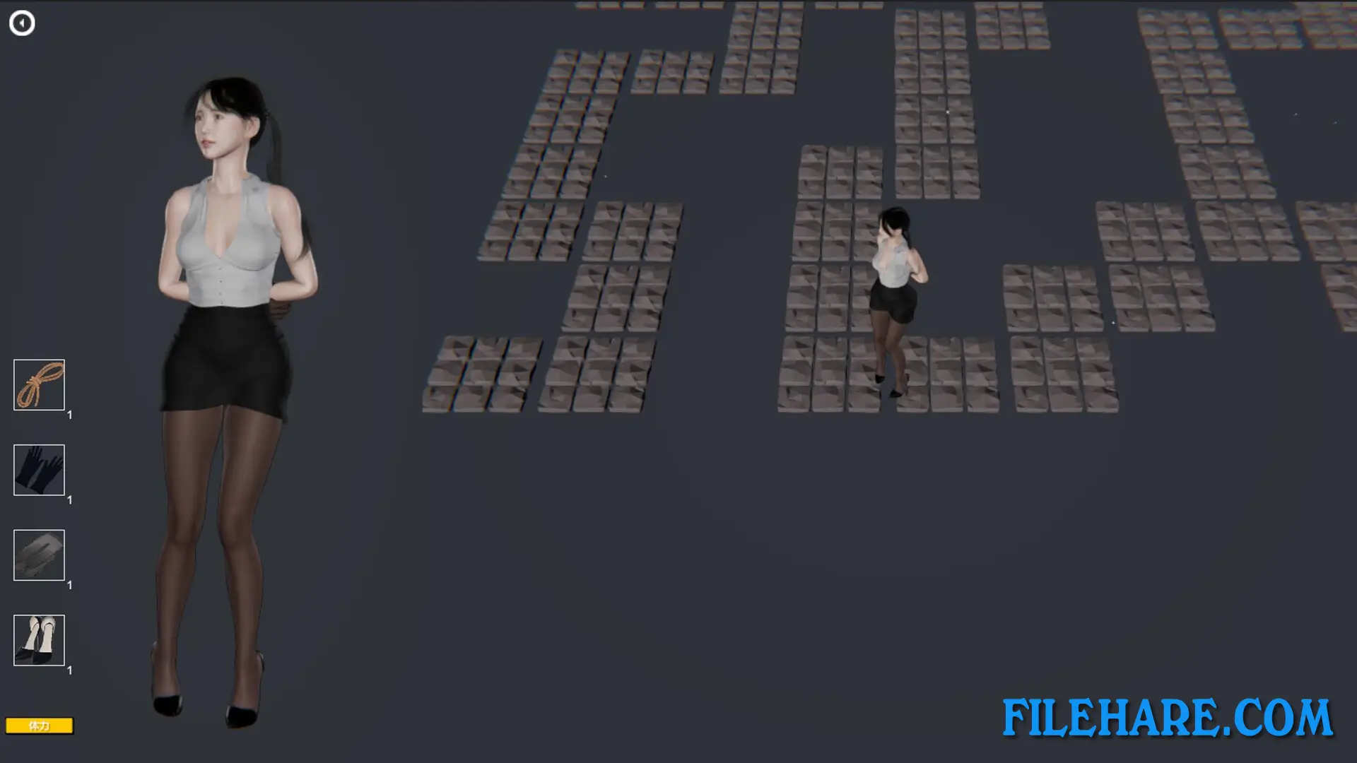 Cage Girl PC Game Screenshots 1