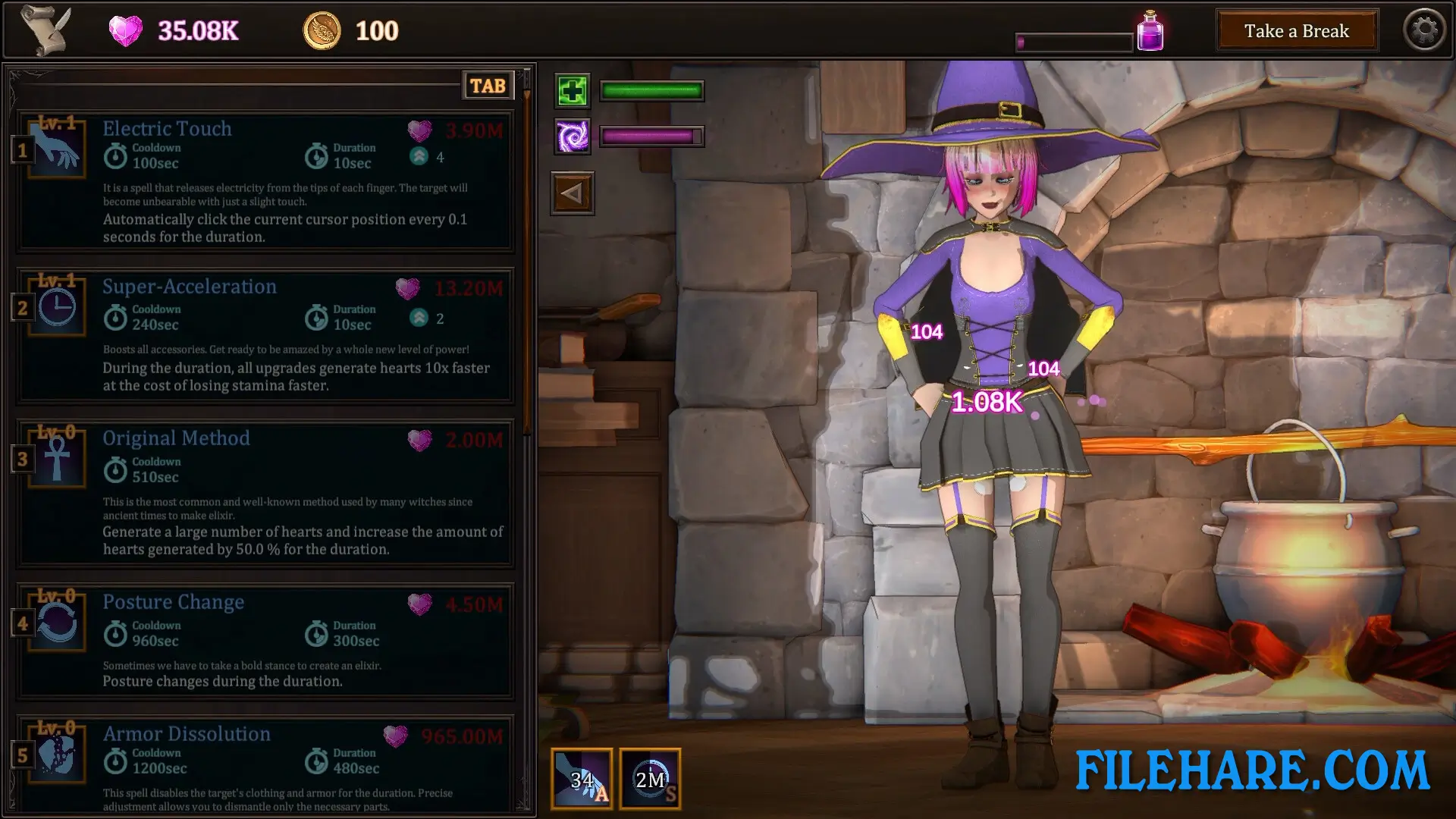My Witch Wants Elixirs! PC Game Screenshots 1