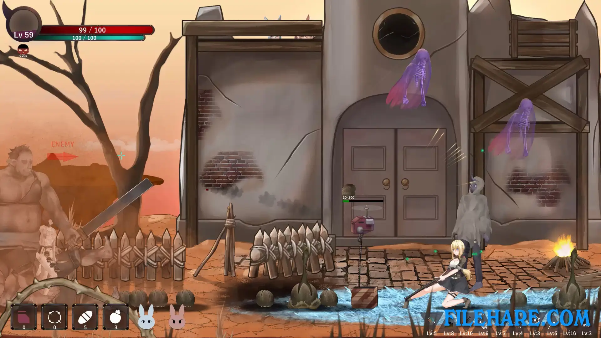 Queen of the fallen land PC Game Screenshots 1