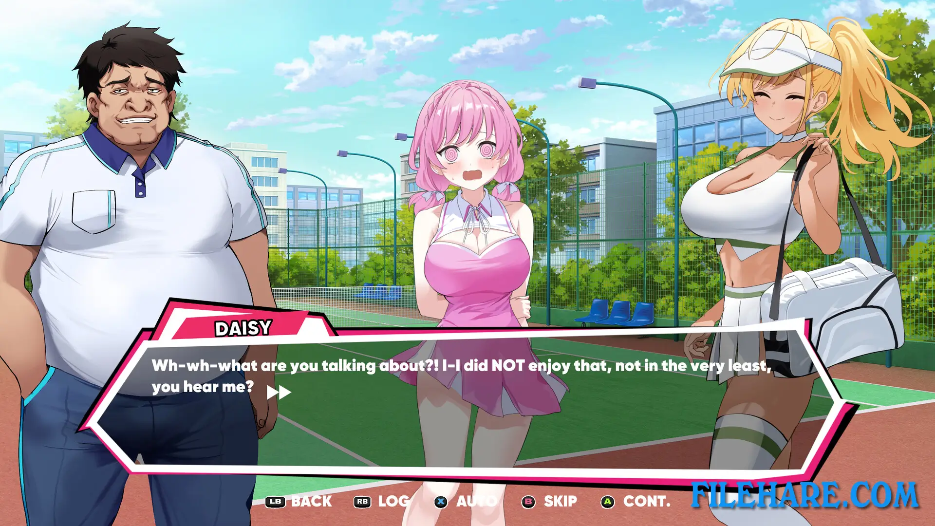 Academy Love Saga: Tennis Angels EX PC Game Screenshots 2