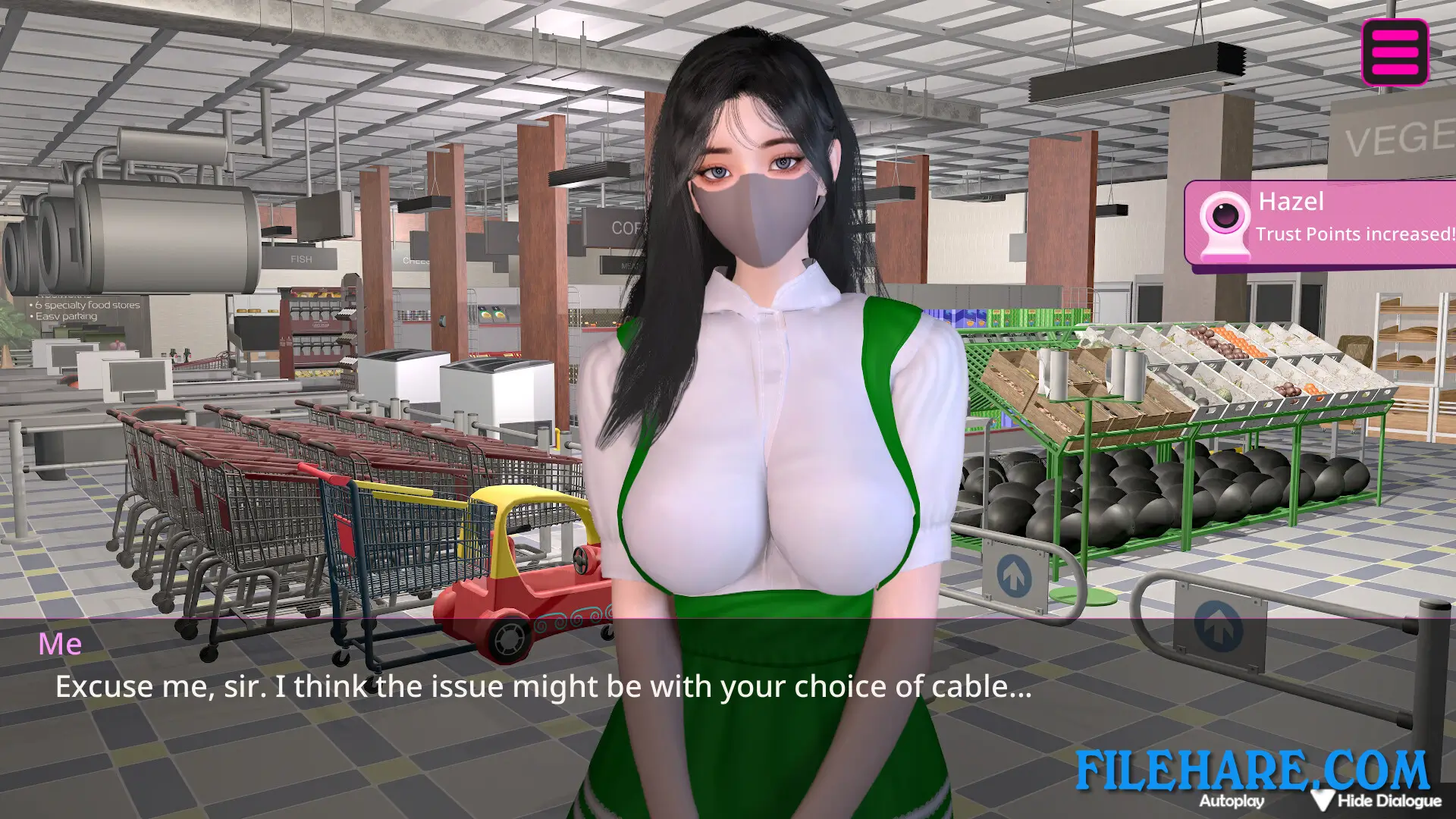 Female Anchor Next Door PC Game Screenshots 2