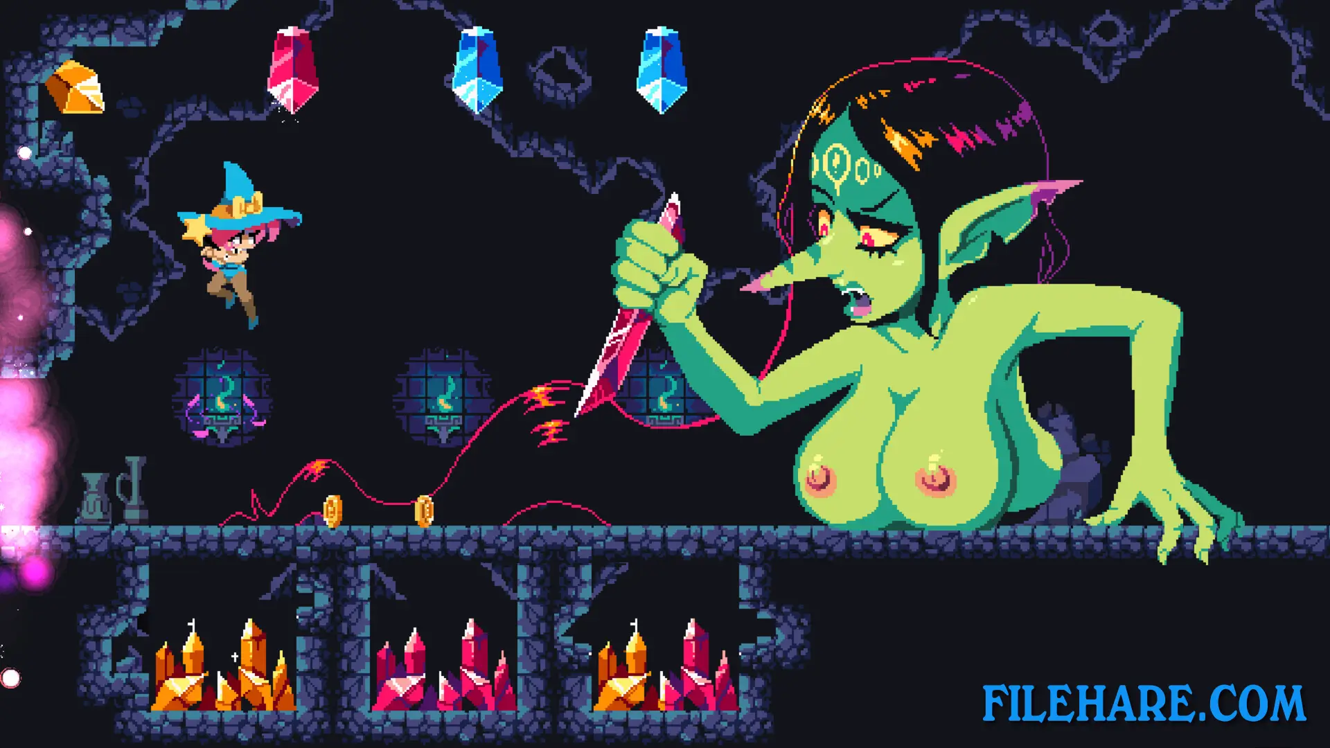 FlipWitch - Forbidden Sex Hex PC Game Screenshots 1