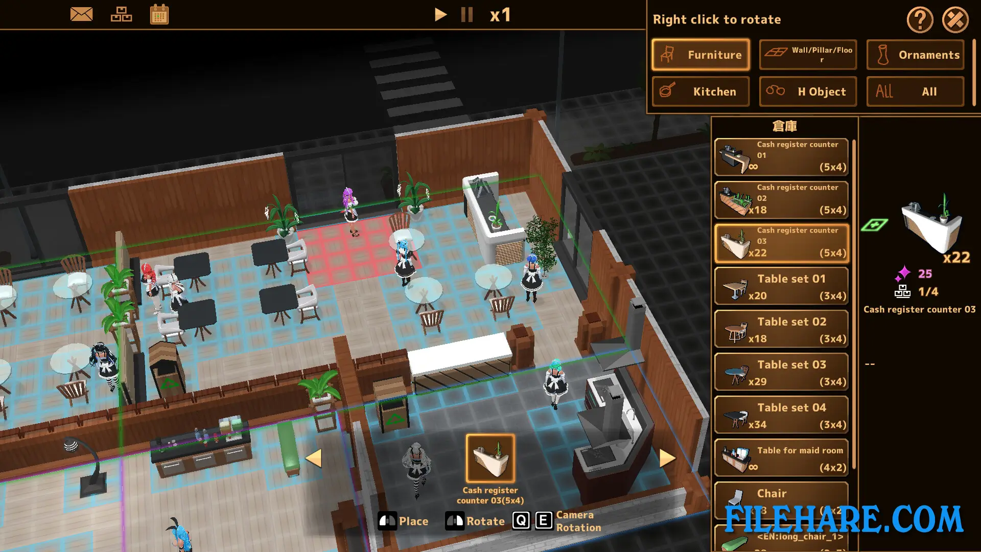 Futanari★Coffee shop PC Game Screenshots 2