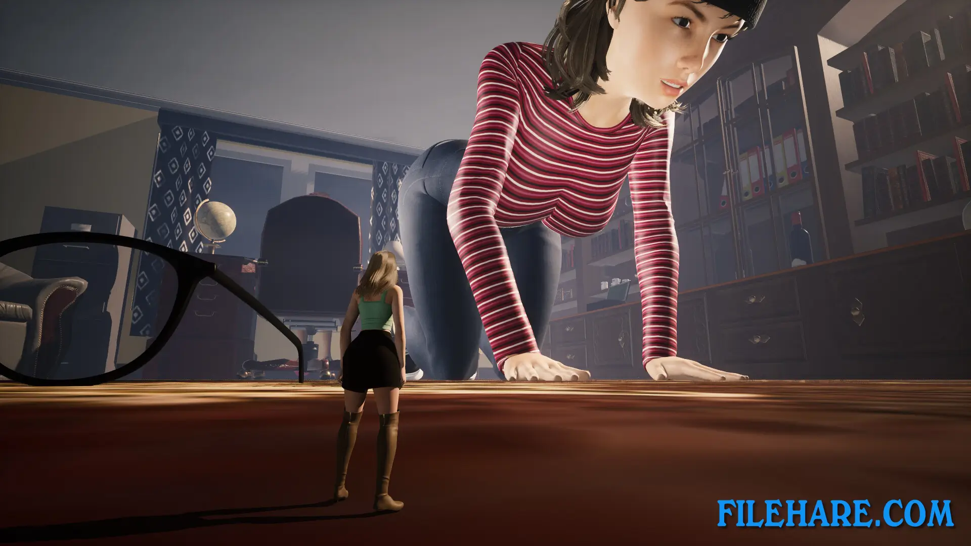 Girl Who Shrunk the Neighbors PC Game Screenshots 2