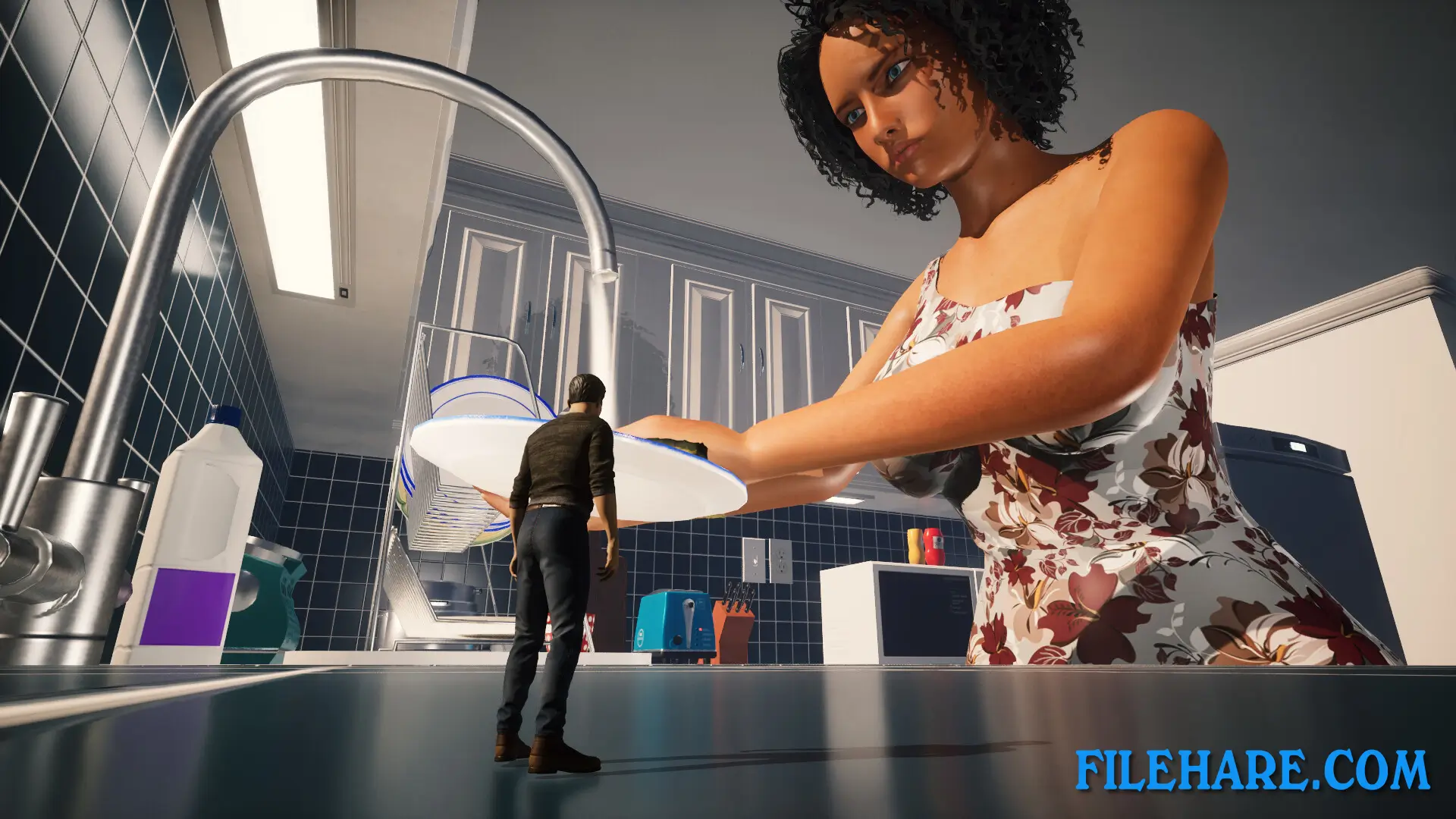 Girl Who Shrunk the Neighbors PC Game Screenshots 3