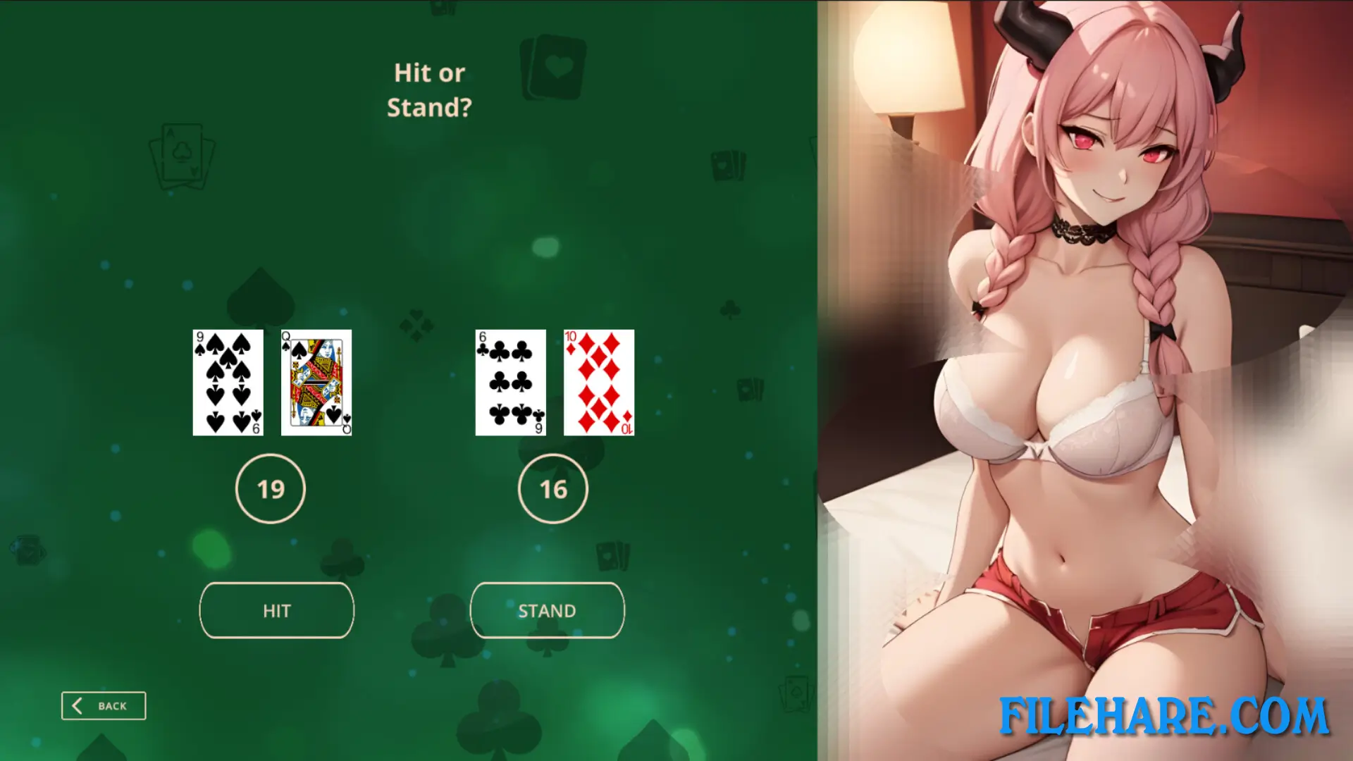 Hentai Blackjack PC Game Screenshots 3