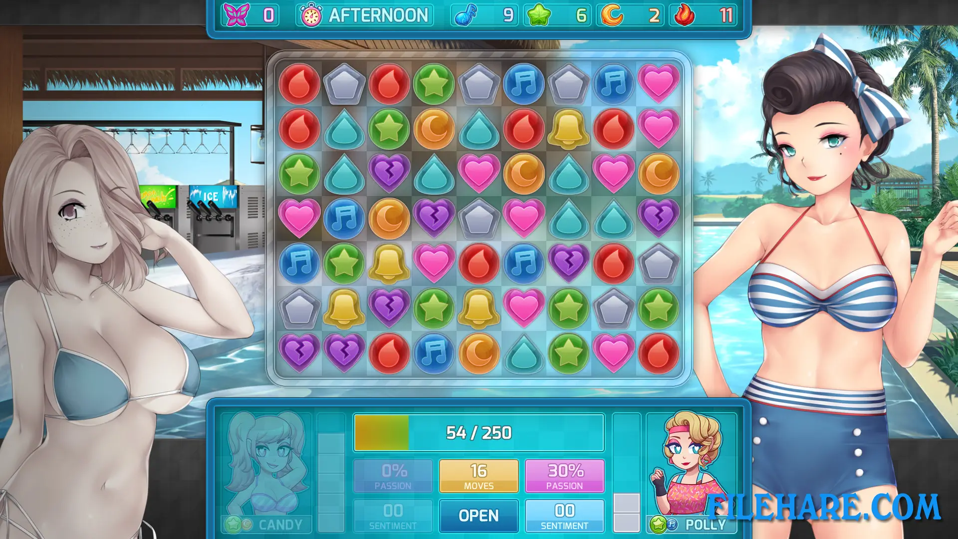 HuniePop 2: Double Date PC Game Screenshots 2