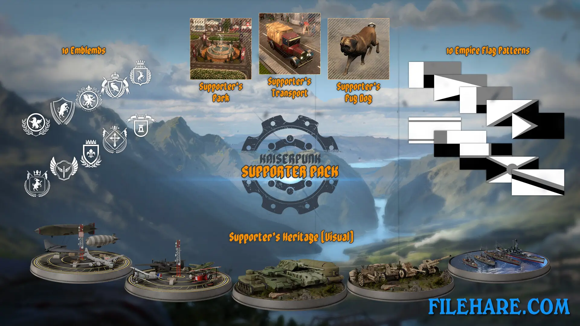 Kaiserpunk - Supporter Edition PC Game Screenshots 1