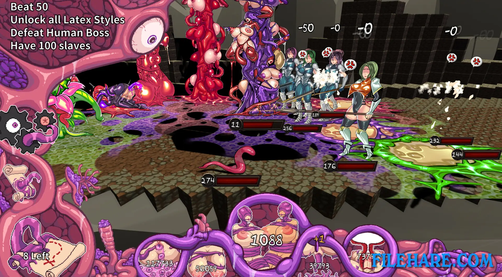 Latex & Tentacles PC Game Screenshots 3