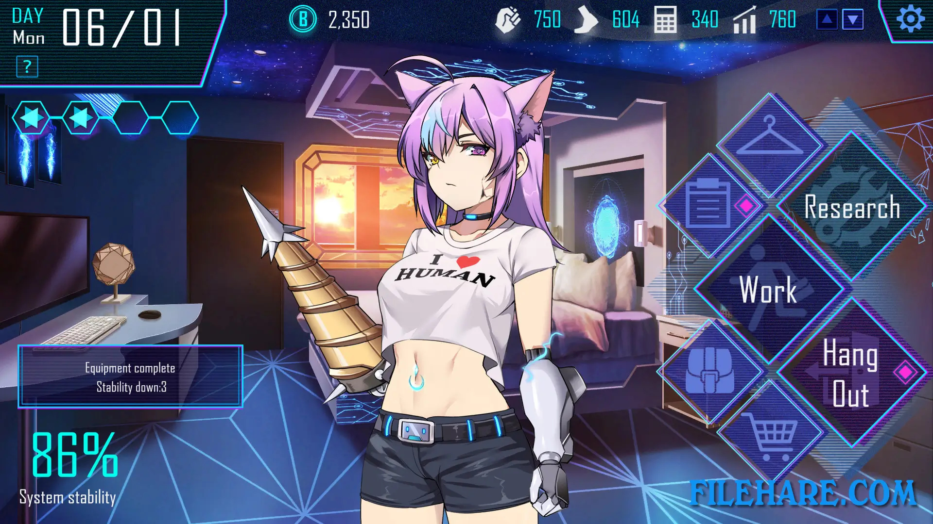 Robolife-Days with Aino PC Game Screenshots 1